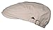 Men's Cotton Flat Cap Ivy Gatsby Newsboy Hunting Hat, Beige, One Size
