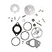 Carburetor Repair Kits for Briggs & Stratton 796184 Master Overhaul Nikki Carbs primary