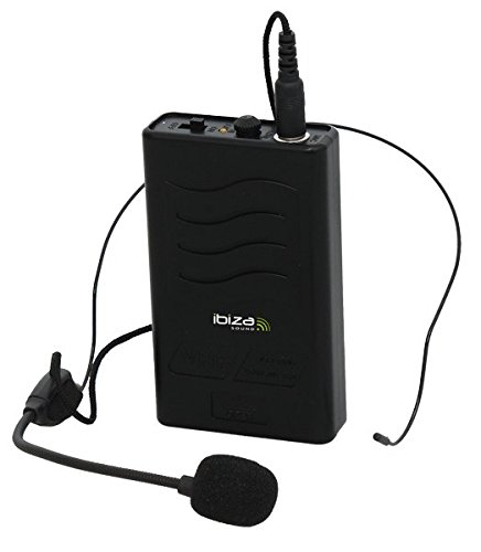 Ibiza - VHF1A - Drahtloses Mikrofonsystem mit 1 VHF-Mikrofon und 1 Empfänger - 1 Kanal 207,5MHz - Schwarz – Bild 6