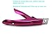 Yueton Color Coated Stainless Steel False Nail Tip Clipper Cutter Trimmer Manicure Pedicure Nail Art Tool (Purple)