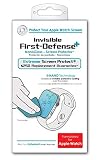 Qmadix - Invisible First Defense NanoGlass/Liquid Glass w/Screen Protect+ $250 Screen Replacement Guarantee for Smart Watches (Apple Watch)