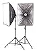 Fovitec 2-Light Fluorescent Studio Lighting Kit, 20