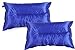 Faswin Inflatable Travel Pillow,Self Inflating Travel Pillow, Air Travel Pillow, for Camping, Hiking, Travel, Backpacking, Picnic, Outdoor Sports, Set of 2, Blue