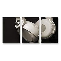 3 Piece Canvas Wall Art Microphone Canvas Prints Home Artwork Decoration for Living Room,Bedroom - 16