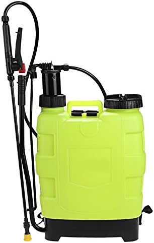 New Portable Pump Pressure Backpack Knapsack 20L Garden Yard Weed Chemical