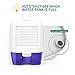 KAIKING Mini Dehumidifier, Auto Shut Off Portable Electric Dehumidifiers for Damp Air Mold Moisture in Small Closet Wardrobe Kitchen (Safe Compact Thermo-electric)