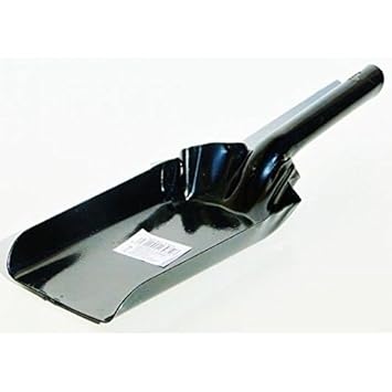 Pala de metal para cenizas de chimenea carbón: Amazon.es: Hogar