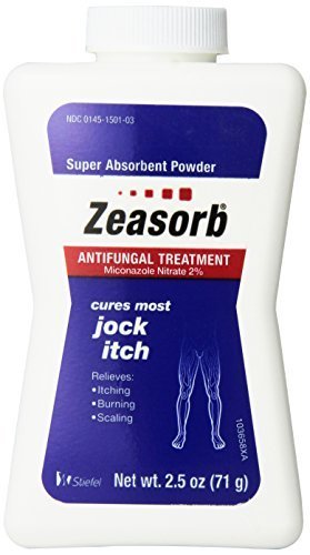 Zeasorb Antifungal Treatment Powder, Jock Itch 2.5 Oz (3 Pack) by Zeasorb