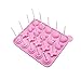ESA Supplies 20 Cavity Silicone Mold for Cake Pop Silicone Lollipop Hard Candy Molds Cupcake Baking Sets …