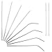 Premium Zulay Extra Long Stainless Steel Straws - Metal Reusable Metal Straws for Kids - 8 Pack 10.5 Inch Drinking Straw Replacement Set + 2 Cleaning Brushes