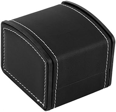 Caja de Reloj de Cuero con la Almohadilla del Reloj Embalaje para el