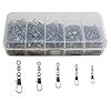JSHANMEI-300pcslot-Size-246810-Copper-Stainless-Steel-Rolling-Swivel-Interlock-Snap-Lure-Connectors-Accessories-Fishing-Tackle-Box