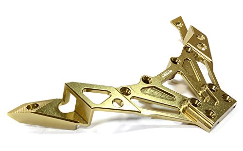 Integy RC Model Hop-ups C26263BRONZE Billet Machined Upper Deck Brace for Axial 1/10 Yeti Rock Racer