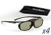 Epson-Compatible ValueView 3D Glasses. Rechargeable. Multi-Pack