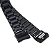 CHC Fitbit Charge 2 Accessory Band, Solid Stainless Steel Bracelet Wristband for Fitbit Charge 2 Smart Fitness Watch - Black
