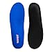 Nazaroo Orthotic Shoe Insoles for Flat Feet and Arch Pain Relief, Blue, Unisex