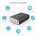 USB Charger, JDB 40W 8A 5-Port Desktop USB Charging Station with Power IC Tech, Compatible iPhone Xs Max XR X 8 7 6 Plus, iPad Pro Air Mini, Galaxy S10 S9 S8 S7 Edge, Tablet and More USB Adapters