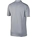 Nike Men's Dry Victory Solid Polo Golf Shirt, Wolf Grey/Black, X-Large
