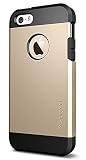 Spigen Tough Armor iPhone 5S / 5 Case with Extreme Heavy Duty Protection and Air Cushion Technology for iPhone 5S / iPhone 5 - Champagne Gold