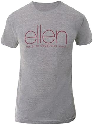 ellen Shop Men's Classic Crew Neck T-Shirt Medium Grey