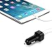 Car Charger, i-Blason 4.8A 2 Smart USB Port Car Charger for iPhone 6S Plus 6 6 5S 5 5C 4S, Samsung Galaxy S6 Edge Plus Note 5 4 S5 Tab S, LG G4, HTC One M9, Nexus 5X 6P, iPads Portable Black (2 USB)