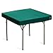 Yellow Mountain Imports Professional Grade Green Square Table Cover - Perfect for Card Games, Mahjong, and Board Games - 36 Inches (Table Cover Only)