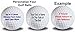 Personalized Text on White Golf Balls 12 Pack Now in Christmas Ribbon Packaging