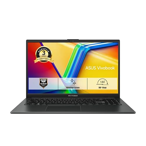 ASUS Vivobook Go 15 E1504TA-BQ200WS 15.6 Pouces FHD PC Portable (processeur Intel N100 3.4 GHz, 8Go DDR4, 128G UFS 2.1, Intel UHD Graphics, Windows 11 Home Mode S) – Clavier AZERTY Office 365 1 an