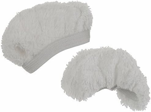 Dust-Mops 2 X Steam Cleaner Mop Cleaning Cloths Pads Socks Compatible With Morphy Richards 70495 720020