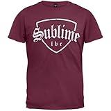 Sublime - Mens Distressed Crest T-shirt