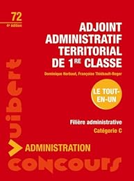 Adjoint administratif territorial de 1ère classe