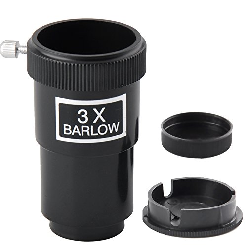 1.25 Inch 3x Barlow Lens for Newtonian Telescopes Eyepiece