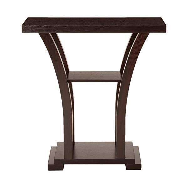 Crown Mark Draper Console Table, Espresso