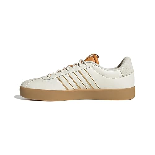 adidas Mens VL Court 3.0 Sportswear, Off White/Ivory/Orbit Grey, 8.5