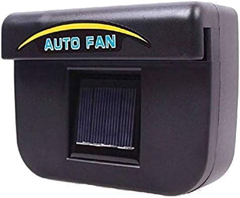 Droihealth Auto Cool Solar Powered Ventilation Exhaust Fan, Solar Powered Car Window Cool Air Vent Auto Fan
