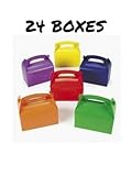 Bright Color Cardboard Treat Boxes Party Favors (24)
