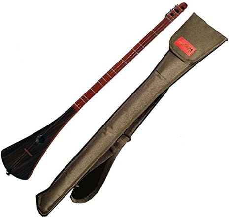 McNally Grand Strumstick Key of D Padouk Wood Abalone Rosette W/Bag Made in USA
