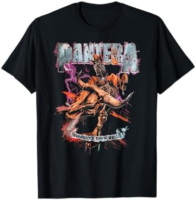 Amazon.com: Pantera T Shirt Panther Band Logo Official Unisex Dye