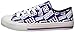 FOCO Womens NFL Low Top Repeat Print Canvas Shoes