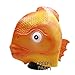 CreepyParty Deluxe Novelty Halloween Costume Party Latex Head Goldfish mask