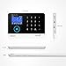 DIGOO HOSA 2G 433MHz GSM&WiFi Wireless Home and Business Security Alarm System, Smart Security System DIY Kits, Burglar Alarm with PIR Sensor, Door/Window Sensor and Remote Controller, APP Control