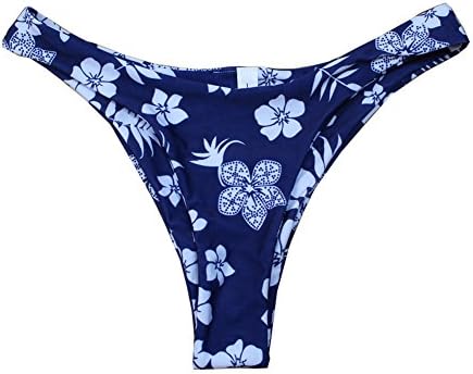 Running Mall Thong Bottom Bathing Suit, Cheeky Hipster Bikini