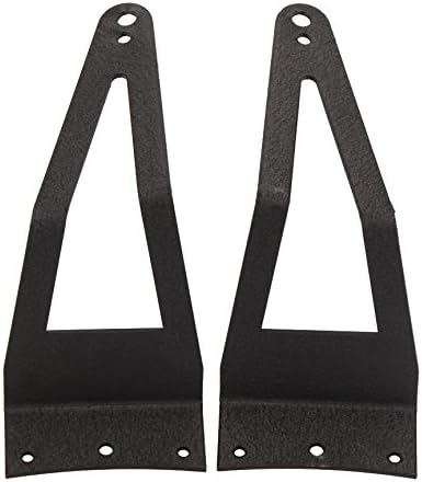 bangbangche Windshield Mounting Brackets 50 inch 99-15 Ford F250/F350 Mounting Brackets Strange Curved Light Bar Bracket (B64 brackets for foglamp)