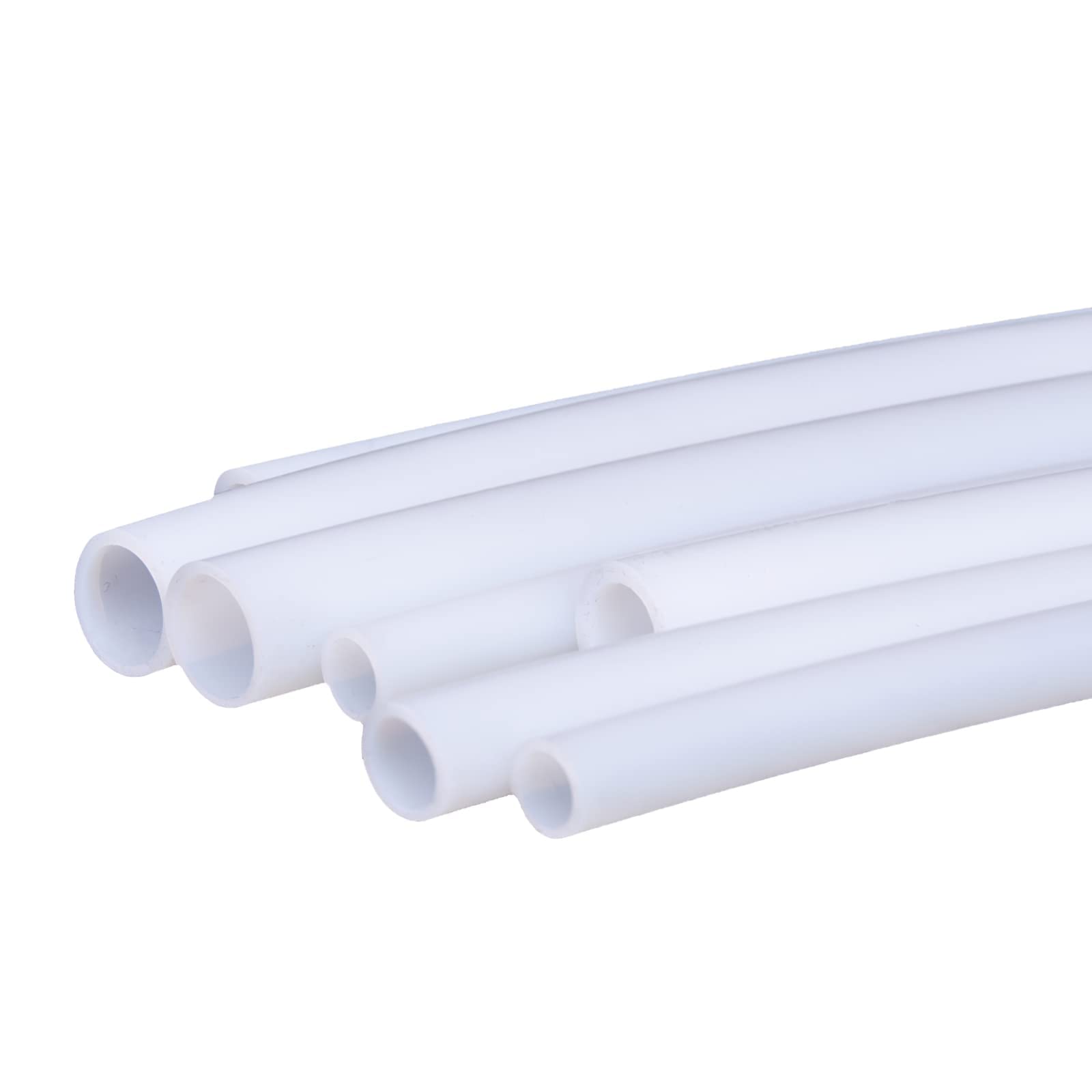 TEN-HIGH Teflon Tube 2mm ID x 4mm OD for 3D Printer, PTFE Teflon Tubing 2M(Length: 6.56ft)