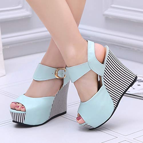 ankle strap wedges open toe