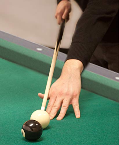 4-Pack Shorty Pool Cues - 36-Inch - 2-Piece Short Wooden Billiards Stick Accessory - Thumbnail 5