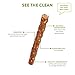 Wellness WHIMZEES Veggie Sausage Dog Dental Treats, Natural Chews, Large Size Stick, (7 Count)