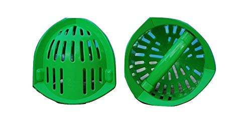 AquaLogix Green High Speed Omni-Directional Aquatic Bells - Upper Body Pool Exercise Equipment - Includes Online Demonstration Video with 30 Sample Exercises (Bells Pair LRGBS) - Thumbnail 3
