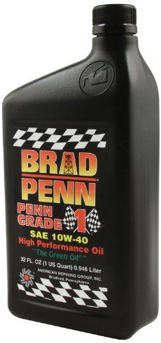 Brad Penn009-7144-12PK 10W-40 Racing Oil - 1 Quart Bottle, (Case of 12) by Brad Penn Oil