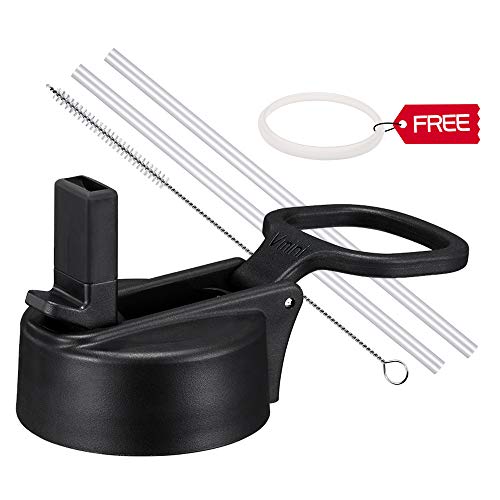 OTBBA Spout Lid, Compatible with Hydro Flask Lid, Simple Modern, Fits Most Wide-Mouth Bottles, Replacement Lid of Hydro Flask Accessories (Straw lid) - Thumbnail 7